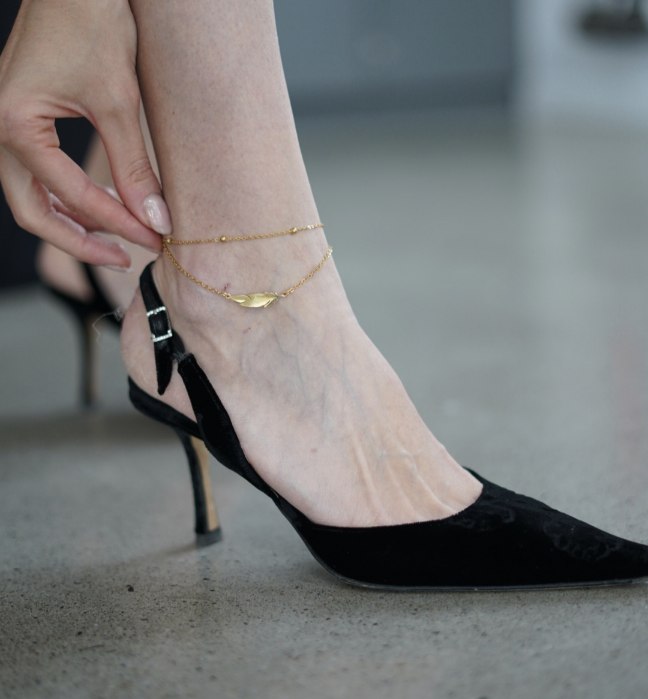 Bracelet pied chaînes