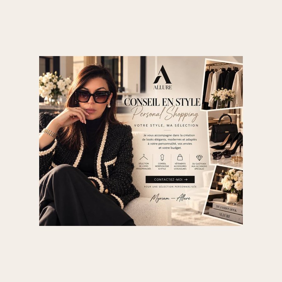 Conseil en style personnalisé | Allure